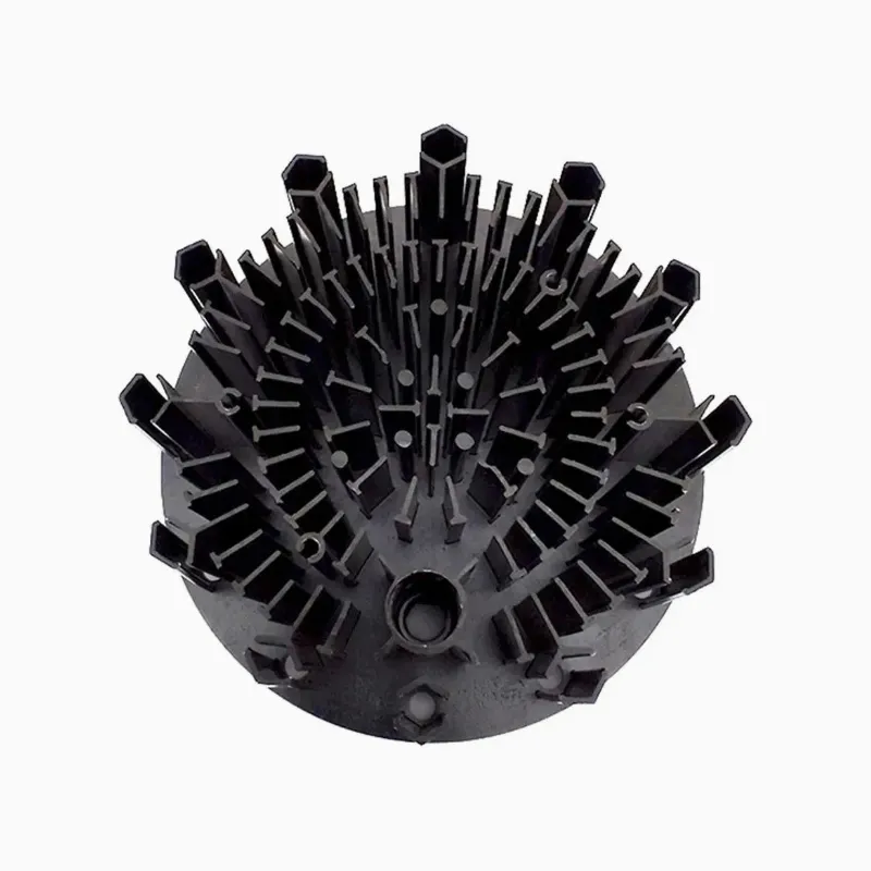 Raffreddatore a LED rotondo anodizzato in alluminio con pin fin per dissipatore di calore pictures & photos