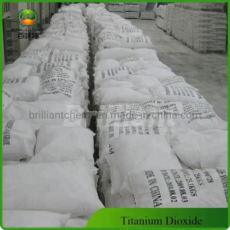 ผงรูไทล์เกรดเครื่องสำอาง 99.8% ความบริสุทธิ์สูง R5566 R298 R996 TiO2 ไททาเนียมไดออกไซด์ pictures & photos