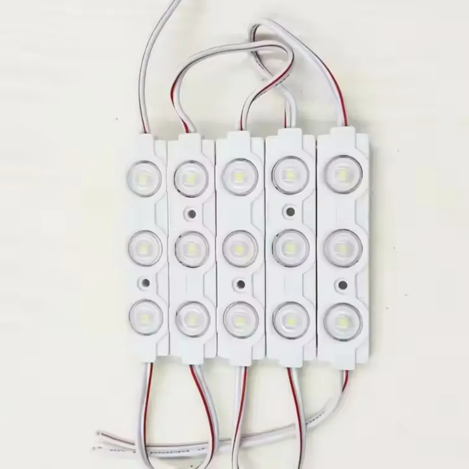 High Efficiency LED Module Light DC12V 1.08W IP65 Waterproof 3LEDs SMD2835 LED Module for Advertising Light Boxes pictures & photos