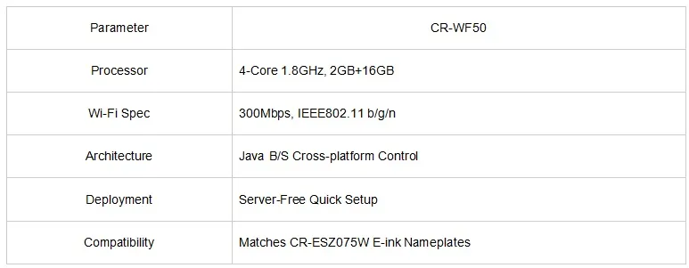 Bộ định tuyến WiFi không dây Creator Cr-Wf50 cho hệ thống thẻ bàn E-Ink pictures & photos