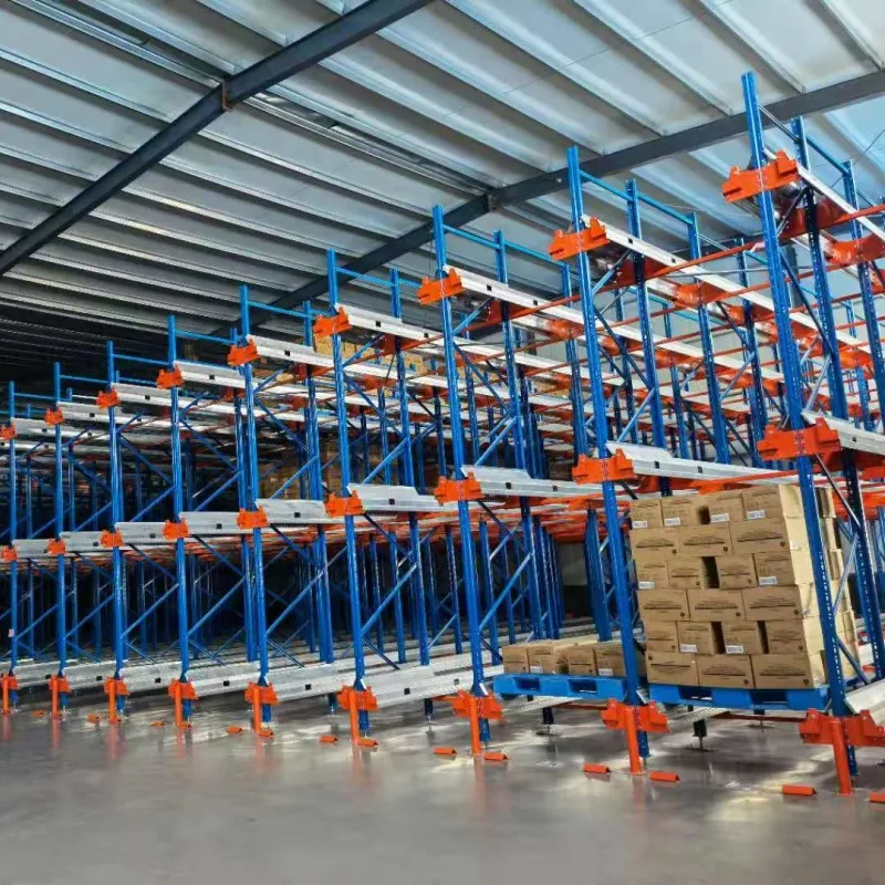 Hochdichte Metall-Multilevel-Palettenregale maßgeschneiderte langlebige Shuttle-Regale für die Lagerung im Lager pictures & photos