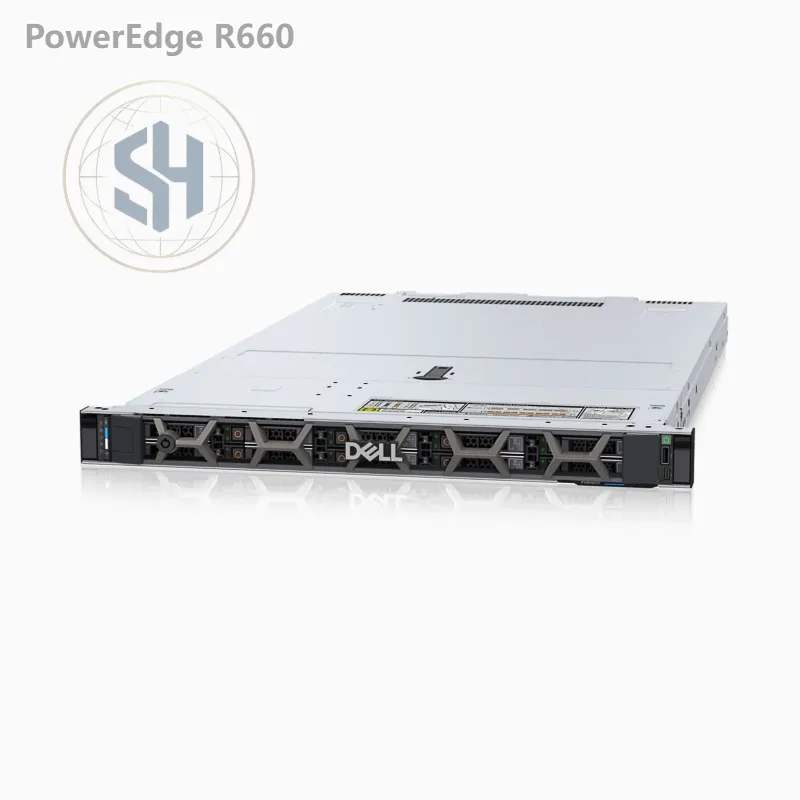Промышленный сервер PowerEdge R660 1U с двумя сокетами для установки в стойку с DDR5 для виртуализации pictures & photos
