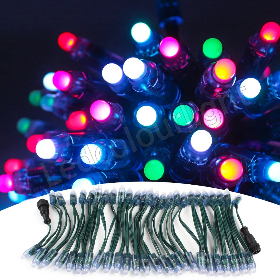 12mm Ws2811 Volledige Kleur LED Pixel Module 12V Aanraakbare LED Module voor Advertentie Weergave pictures & photos