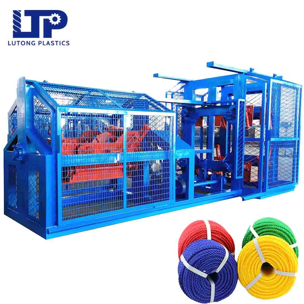 Macchina automatica per la produzione di corda in plastica attorcigliata per realizzare 3 o 4 fili di corda pictures & photos
