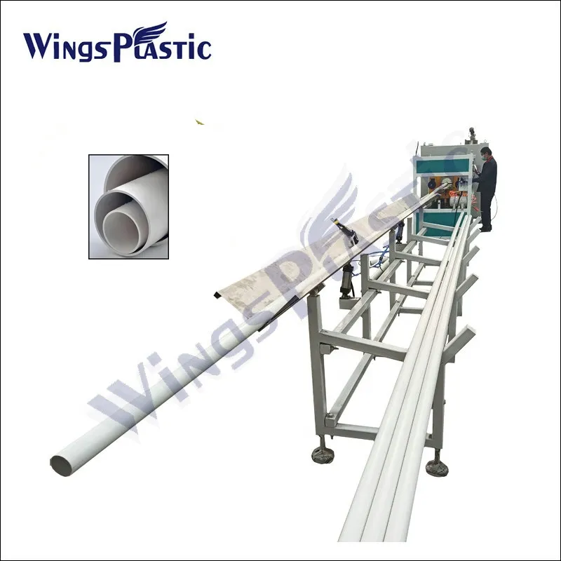 Linha de Fabricação de Tubos de PVC com Rosca Automática Máquinas Extrusoras de PVC para Tubos Elétricos pictures & photos