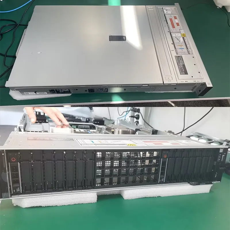 Servidor Rack Poweredge D-Ell Original R640 R650 R650xs R660 R660xs R940 R860 R750 R760 R550 1u 2u Xeon Nuevo Usado SSD HDD Enclosures pictures & photos