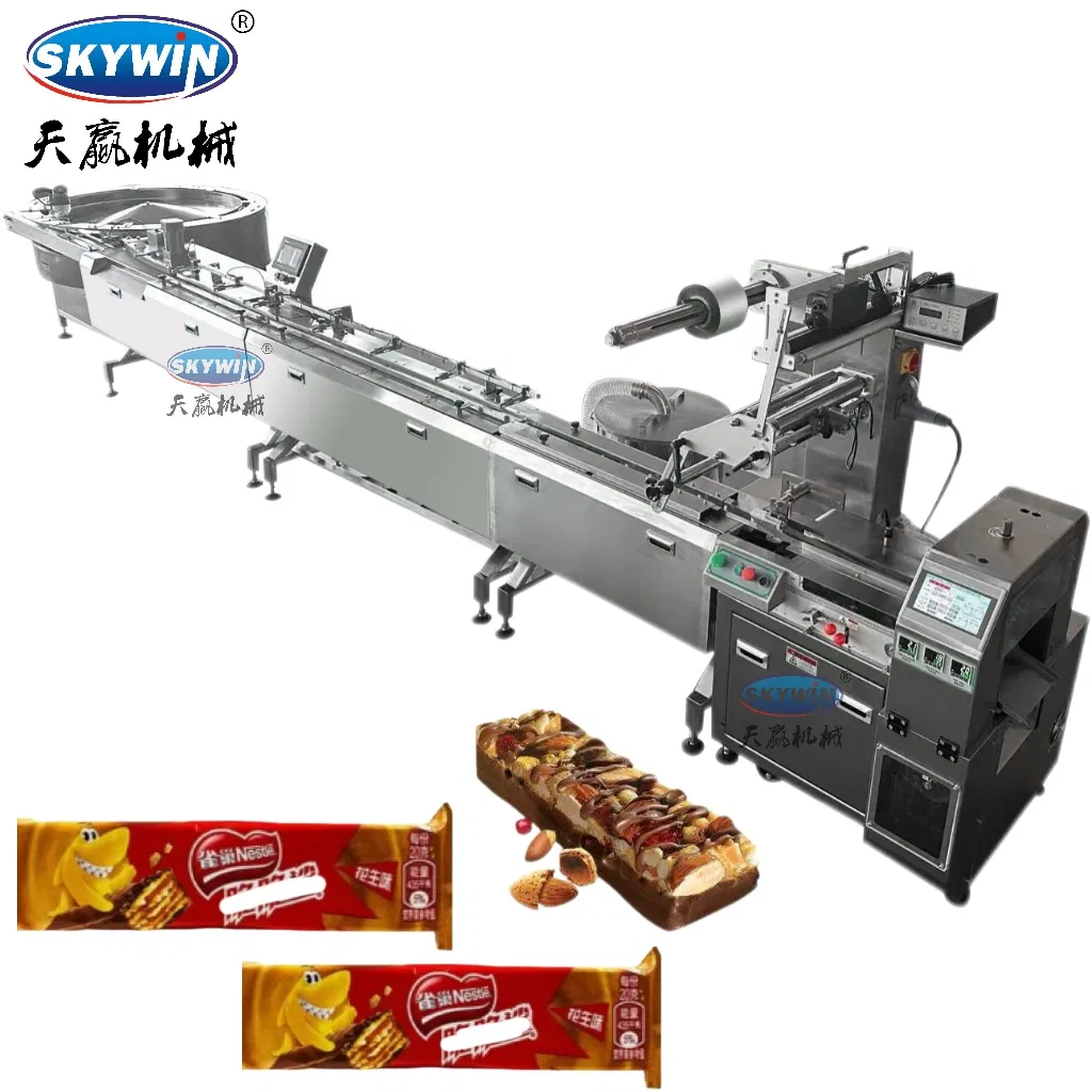 Automatische Barstapelmaschine Verpackungsmaschine für Keksflussverpackungslinie pictures & photos