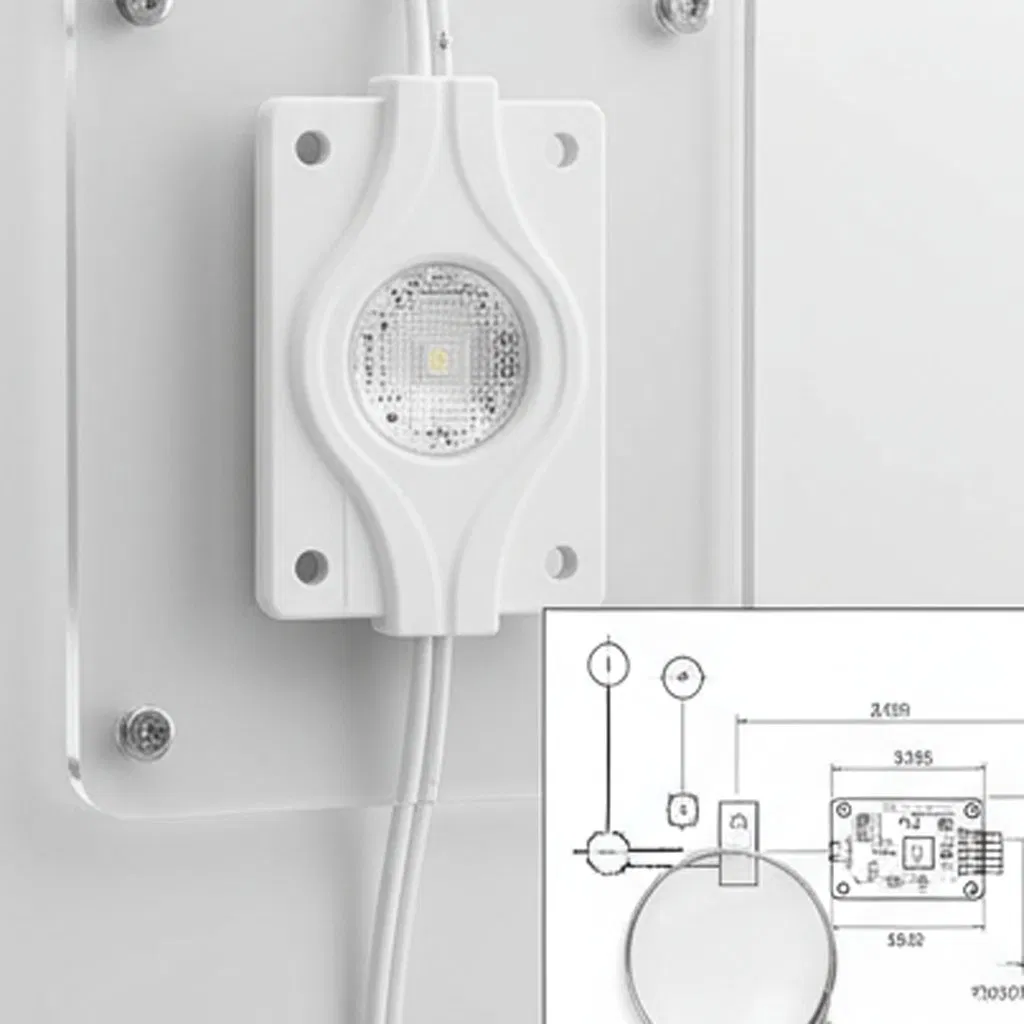 وحدة إضاءة LED عالية السطوع 12V لوحدة 2W 3LED للإعلانات في لافتات المتاجر صندوق الإضاءة صندوق IP65 وحدة LED 12V pictures & photos