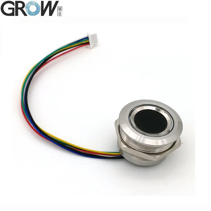 เติบโต R503 โมดูลเซ็นเซอร์สแกนลายนิ้วมือแบบควบคุม LED รอบใหม่ pictures & photos
