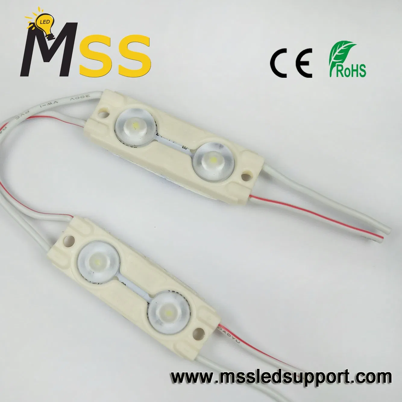 Sıcak Satış 2 SMD 2835 Optik Modül Işık Arka Aydınlatma LED Modülü pictures & photos