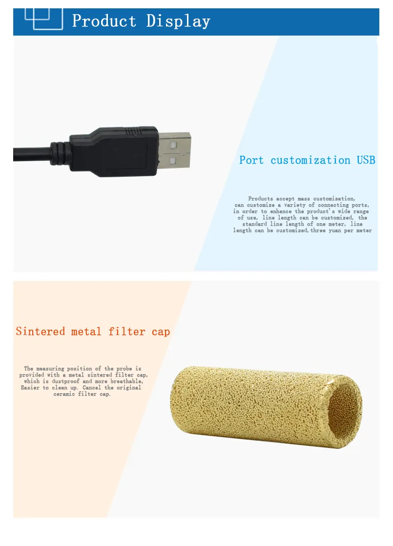Am2305 Benutzerdefiniertes USB-Port-Temperatur- und Feuchtigkeitssensor-Modul pictures & photos