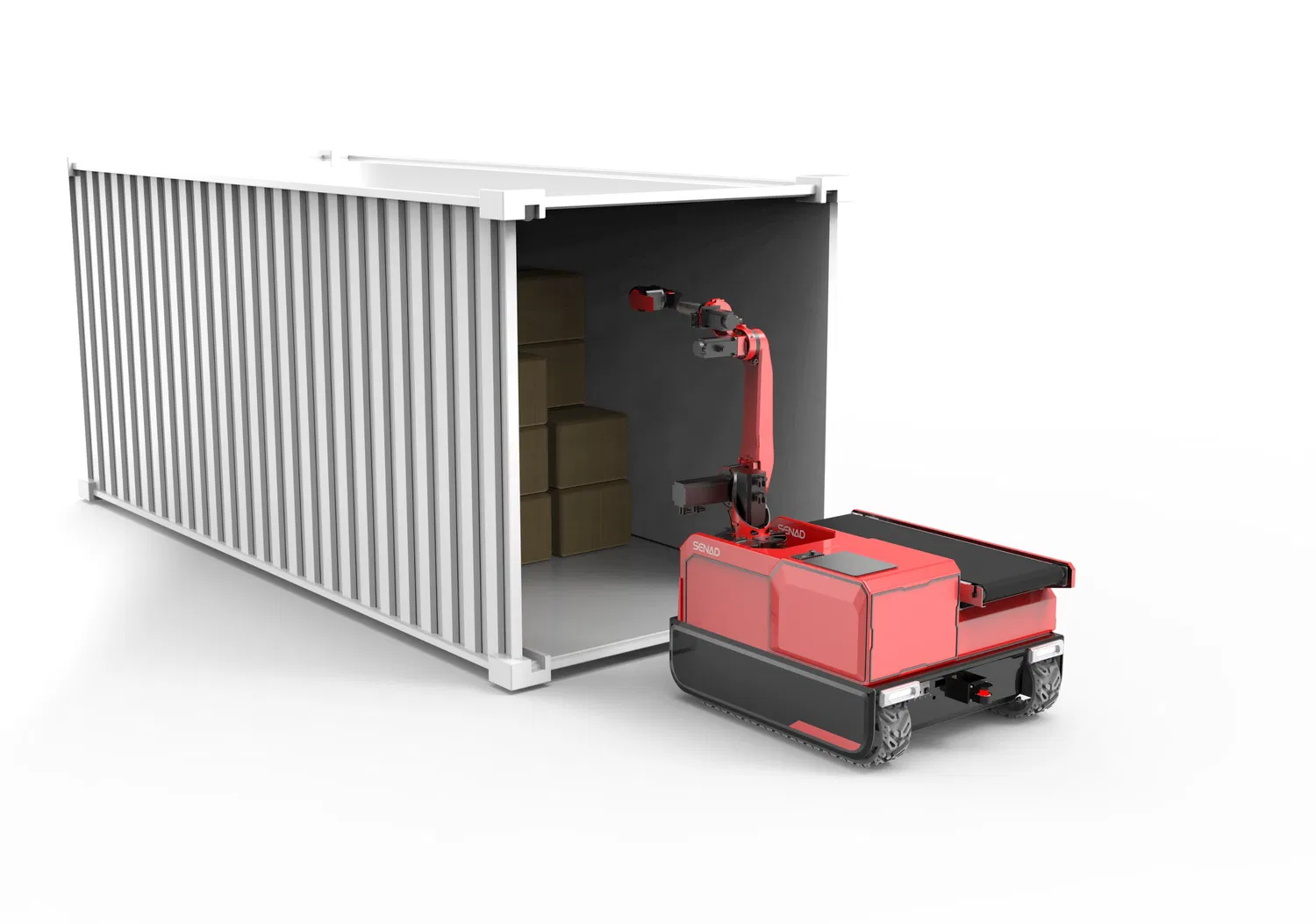 Robô Colaborativo de Carregamento e Descarregamento Automático para Fábrica e Contêiner de Carregamento e Descarregamento Automático pictures & photos