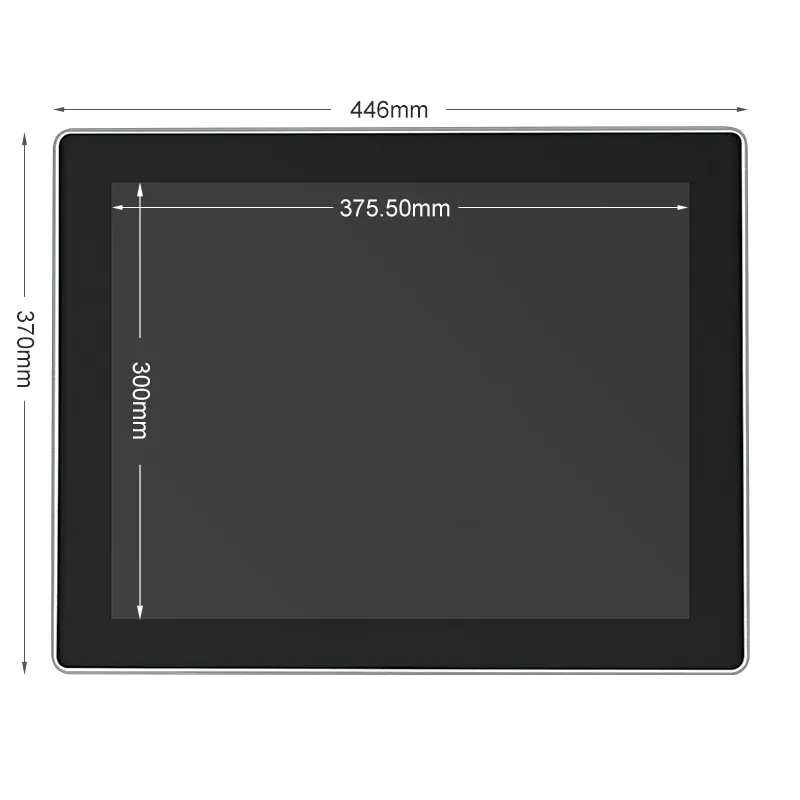 19 Ordinateur Tout-en-Un Android Panneau Tactile à Capacité Purement Plat Étanche PC Industriel pictures & photos