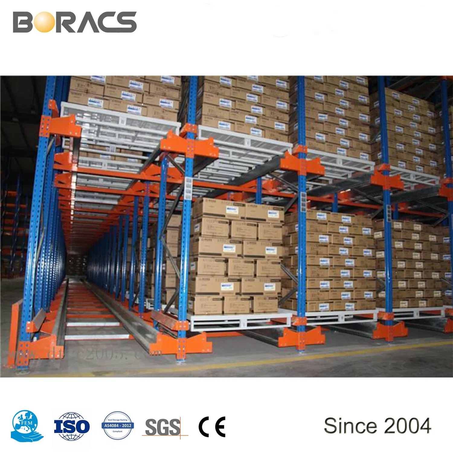 Hệ thống kệ pallet tự động Euro Warehouse Fifo Shuttle pictures & photos