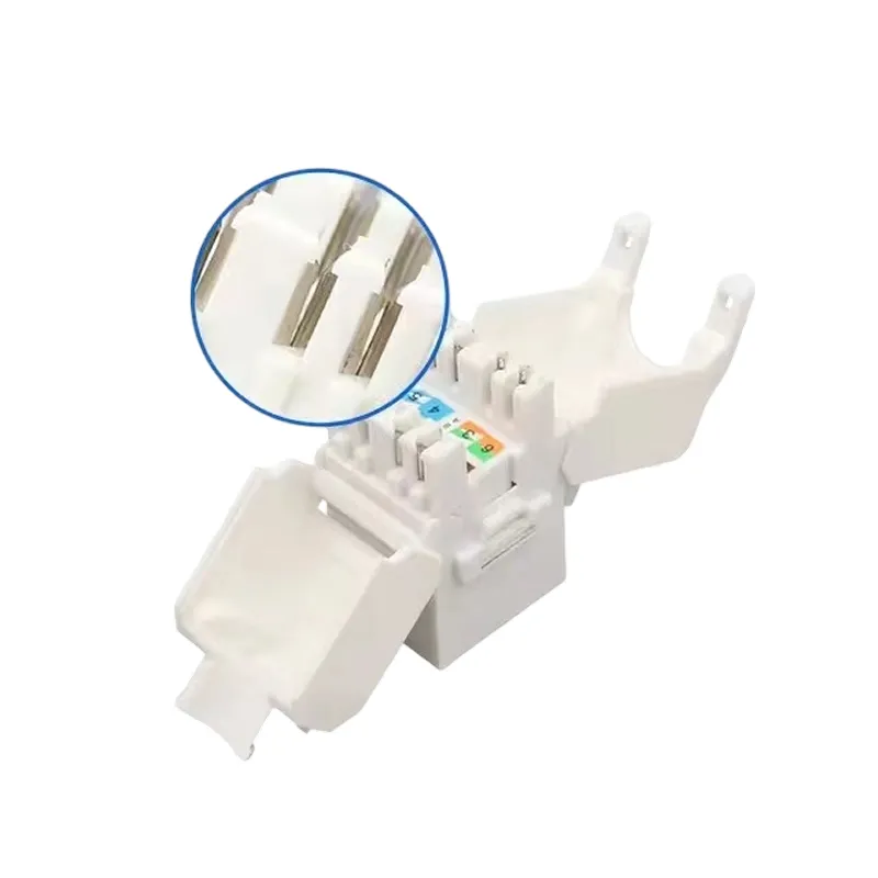 180° CAT6 네트워크 키스톤 소켓 모듈 툴 프리 UTP 네트워크 모듈 pictures & photos