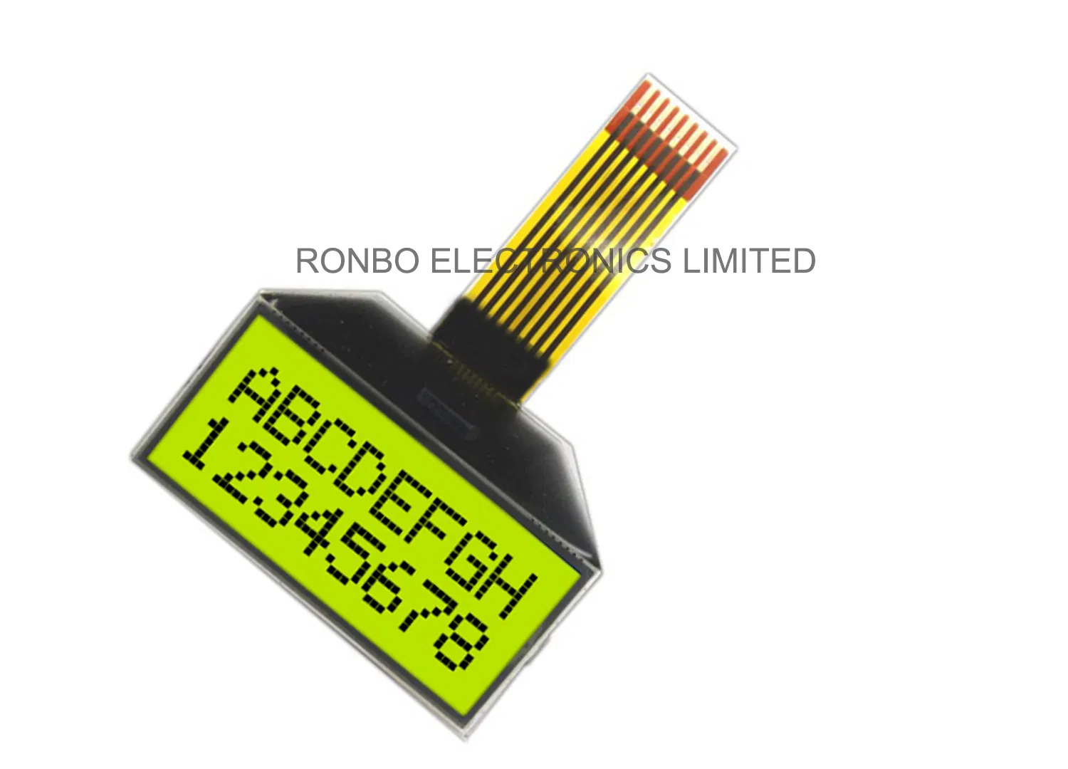 Modulo LCD carattere 8X2 FSTN positivo traslucido Cog modulo display LCD pictures & photos