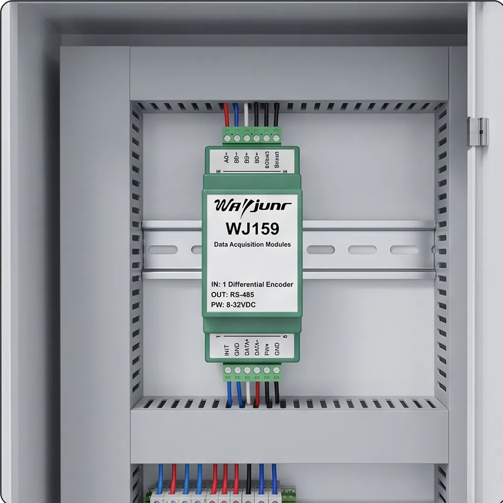 Regla de ranura diferencial, regla de ranura magnética, contador de pulsos de codificador, módulo Modbus RTU pictures & photos