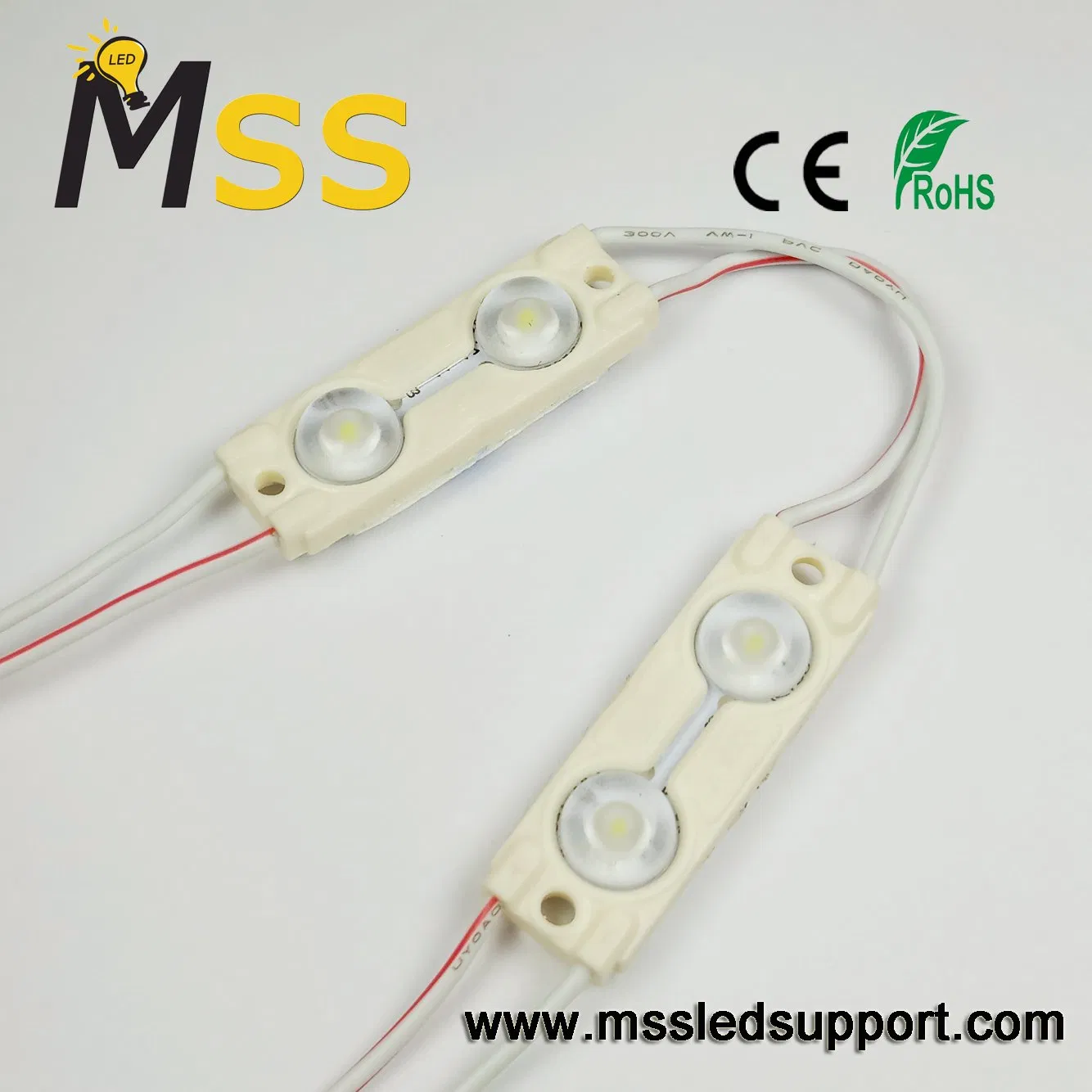 Sıcak Satış 2 SMD 2835 Optik Modül Işık Arka Aydınlatma LED Modülü pictures & photos