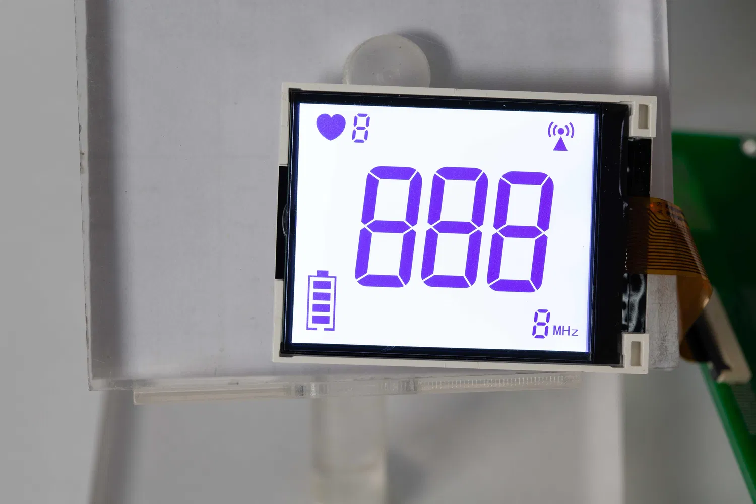 Fabrikproduktion FSTN positives Segment-LCD-Anzeigemodul für Thermometer pictures & photos