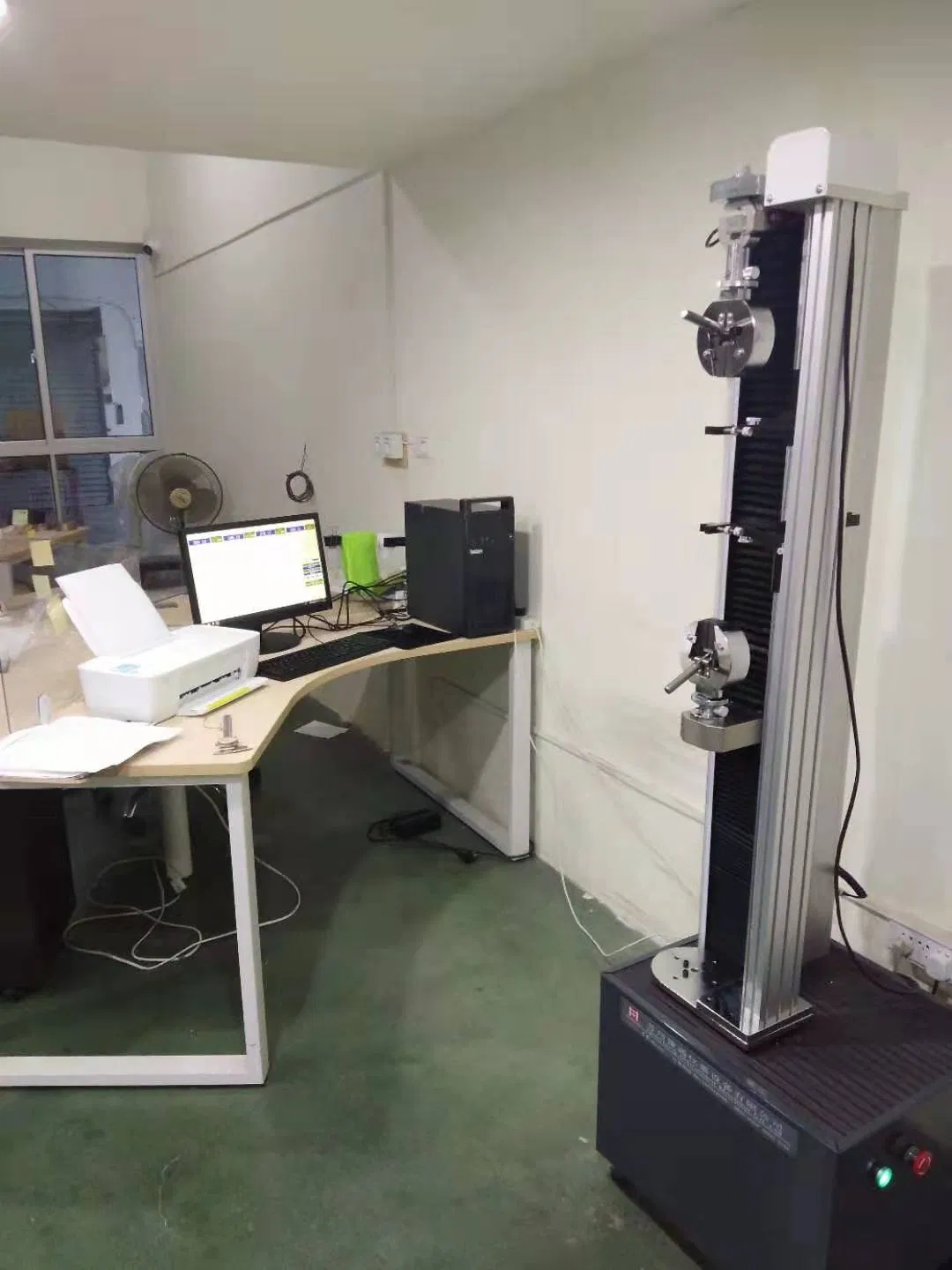 Macchina di prova universale a controllo computerizzato per test di rinforzo in fibra pictures & photos