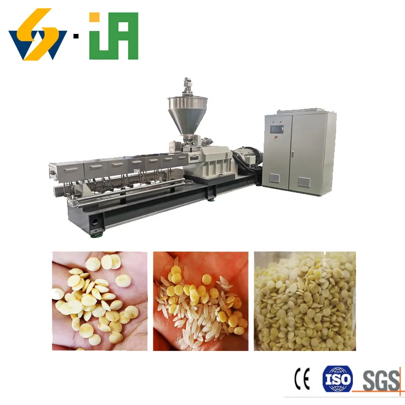 Macchina per la produzione di chicchi di riso fortificati di alta qualità, linea di produzione di riso nutrizionale pictures & photos