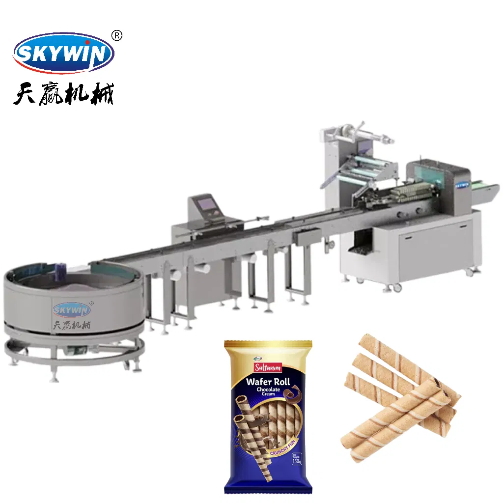 Automatische Barstapelmaschine Verpackungsmaschine für Keksflussverpackungslinie pictures & photos