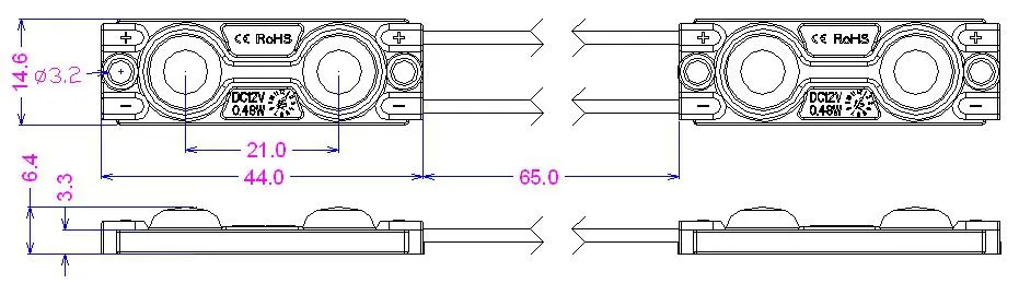 IP65 IP67 Einspritzung SMD LED Modul für Außenbeschilderung pictures & photos