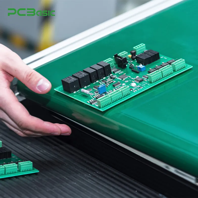 Bağlantılı Sistemler için Kenar Yapay Zeka İletişim Modülü PCB Montajı pictures & photos