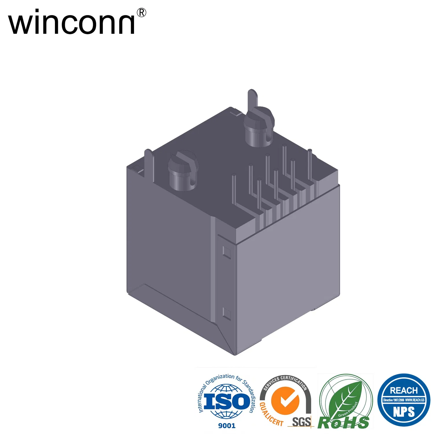RJ45 180 DIP RJ45 소켓 Rj11 RJ 12 소켓 pictures & photos