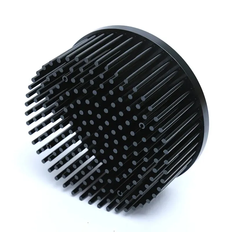 Raffreddatore a LED rotondo anodizzato in alluminio con pin fin per dissipatore di calore pictures & photos
