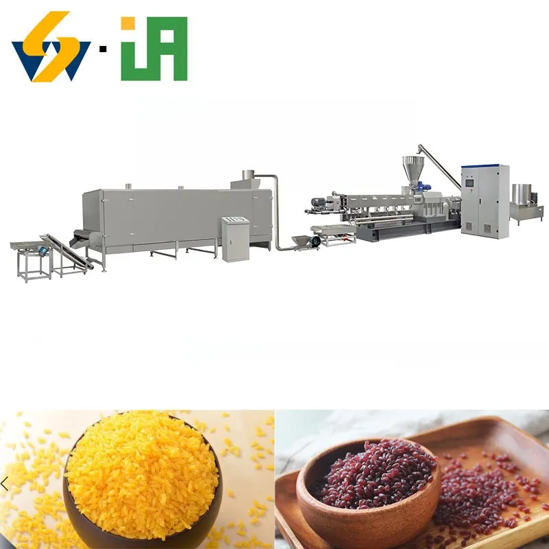 Máquina de Arroz Artificial Fabricada na China, Arroz Nutricional, Arroz Fortificado, Máquina de Extrusão de Arroz pictures & photos