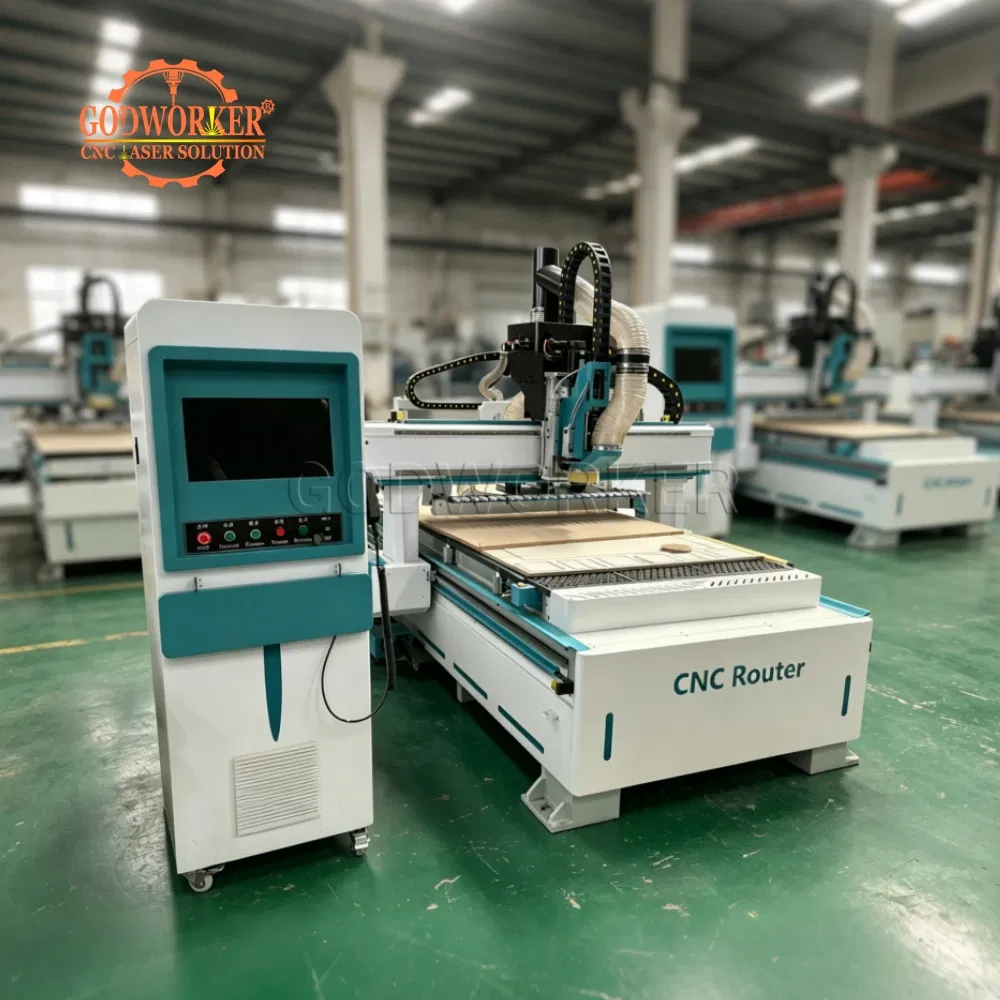 เครื่องแกะสลักไม้หลายฟังก์ชันความแม่นยำสูง CNC Router pictures & photos