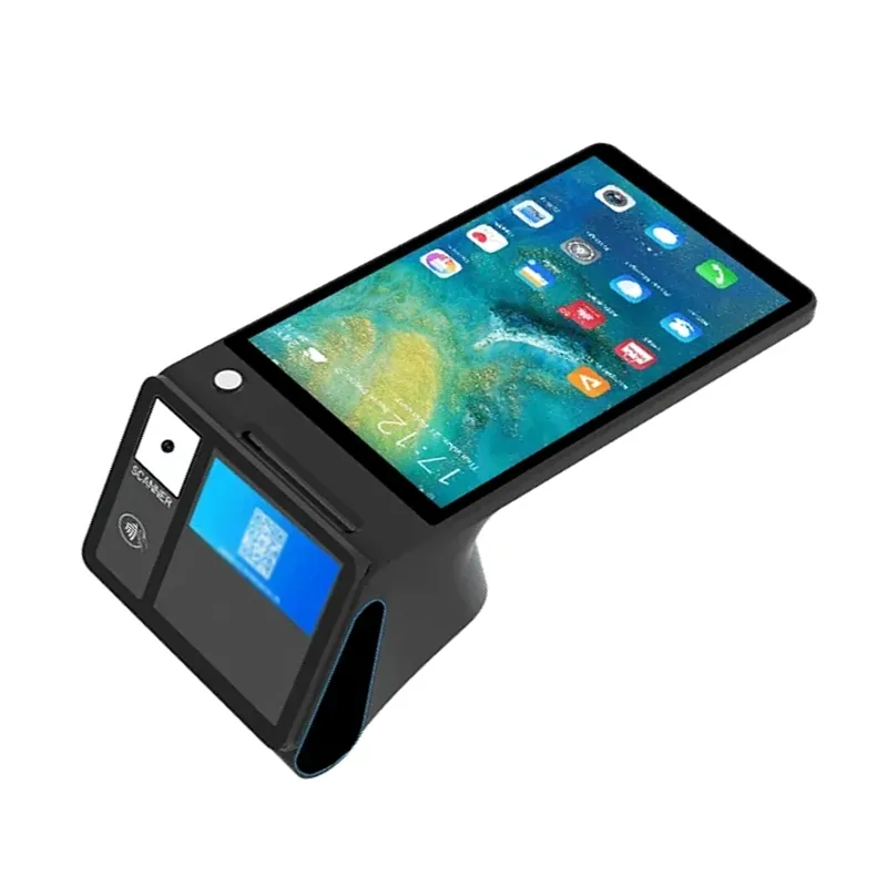 ハンドヘルド Android タブレット POS 8 インチディスプレイ タブレット 内蔵サーマルプリンター pictures & photos