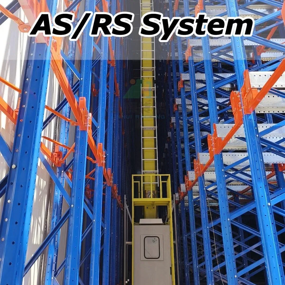 Sistema de almacenamiento automático de chapa metálica para estanterías industriales, estantes de almacenamiento en almacén como estantes RS con estantería de palets selectiva pictures & photos