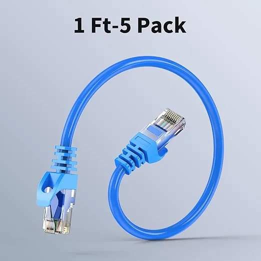 23AWG 高速 RJ45 ルーター モデム コンピュータ用 短い イーサネットケーブル pictures & photos