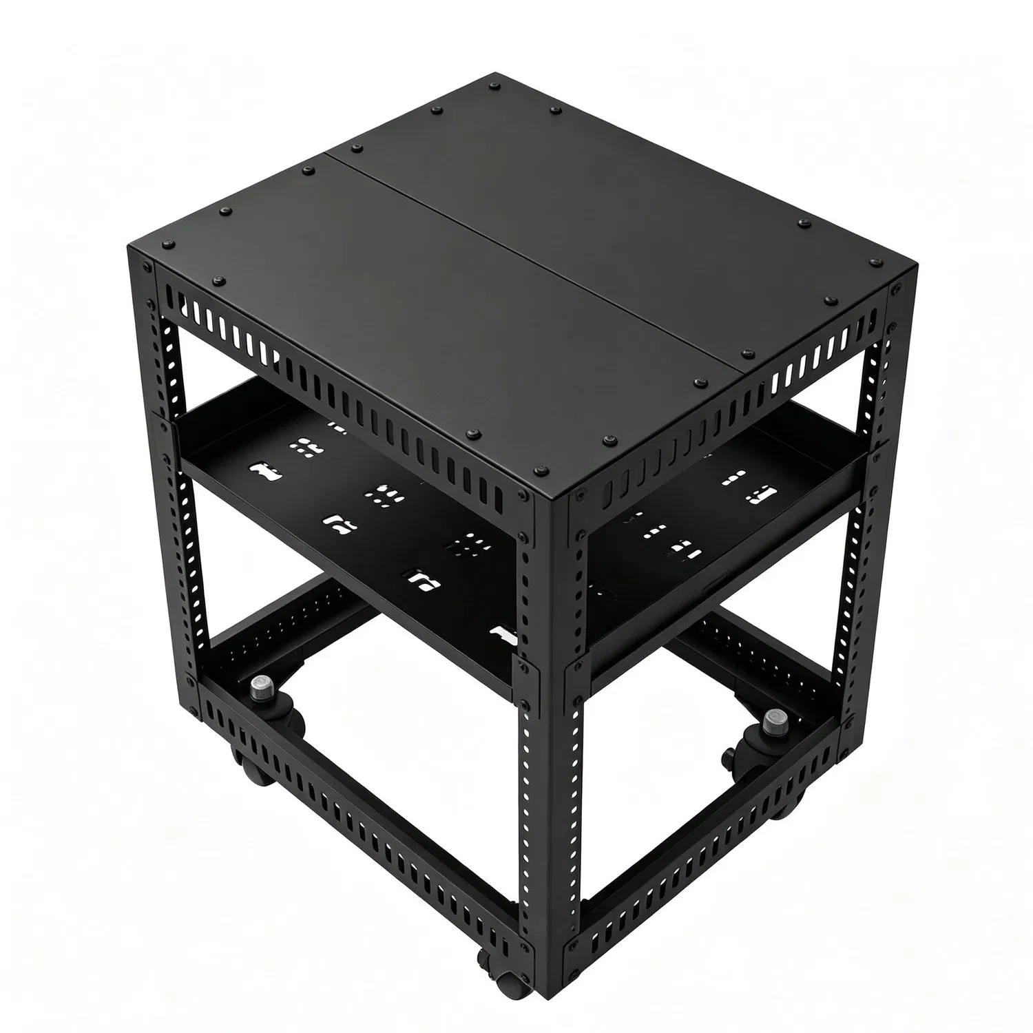 Kabinet Rak Terbuka Modular untuk Server Saklar Jaringan 19 Inci Rak Terbuka Jaringan pictures & photos
