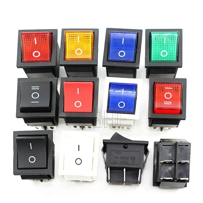 Interruttore Rocker LED Illuminato Kcd1 Impermeabile pictures & photos