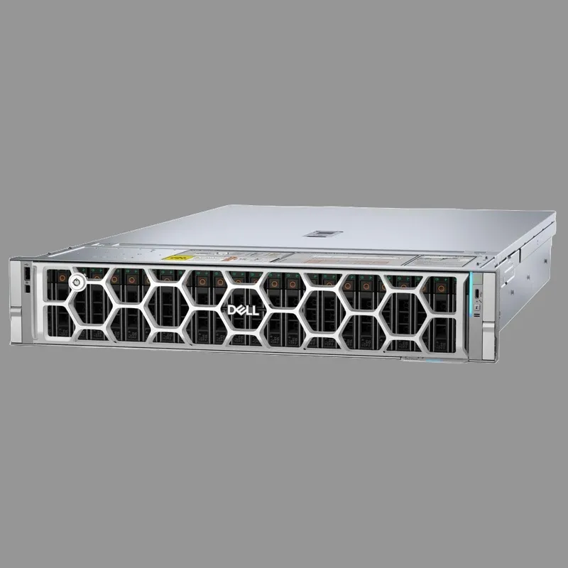 Serveur rack Dell PowerEdge R7725 EPYC 9825 pour centre de données, unité pour charges de travail intensives pictures & photos