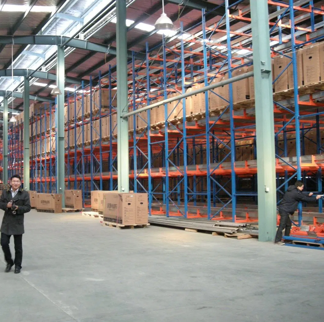 Sistema de Armazenamento Estante Semi Automática Armazém Sistema de Transporte de Paletes Estante de Paletes FIFO pictures & photos