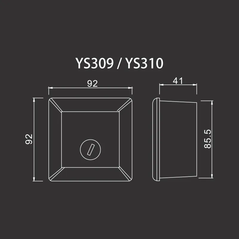 สวิตช์กุญแจหน้าจอ LED อัจฉริยะสำหรับการควบคุมหลายฟังก์ชัน pictures & photos