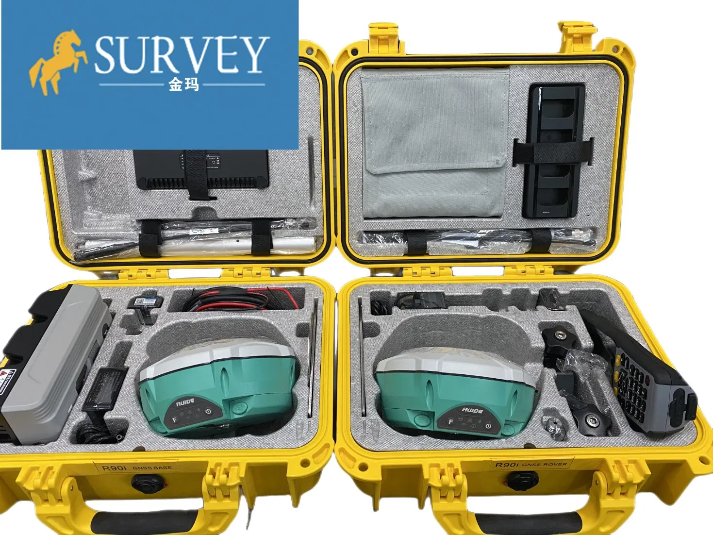 Cơ sở và Rover Gnss Đa giao thức 965 Kênh Ruide Rtk GPS R90I Gnss Rtk pictures & photos
