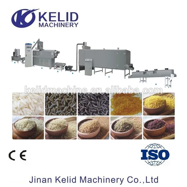 Linea di lavorazione del riso fortificato, macchina per la produzione di riso nutrizionale artificiale pictures & photos