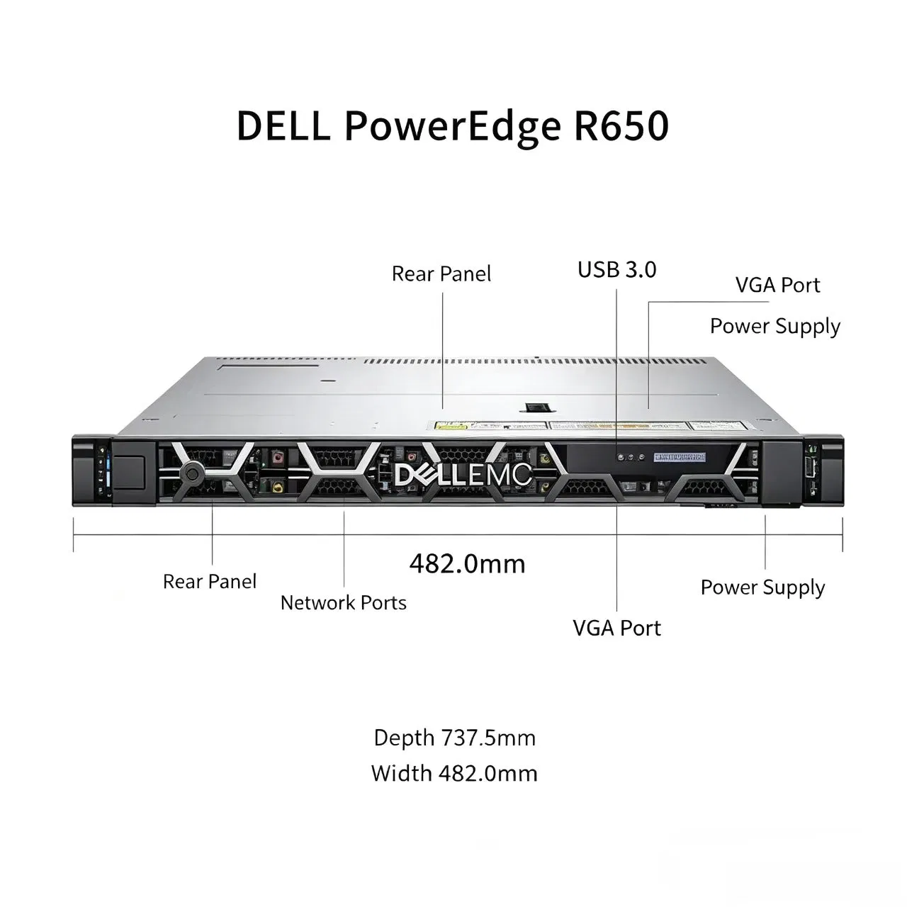 Kinerja Tinggi Dell PowerEdge R650 Server Rak pictures & photos