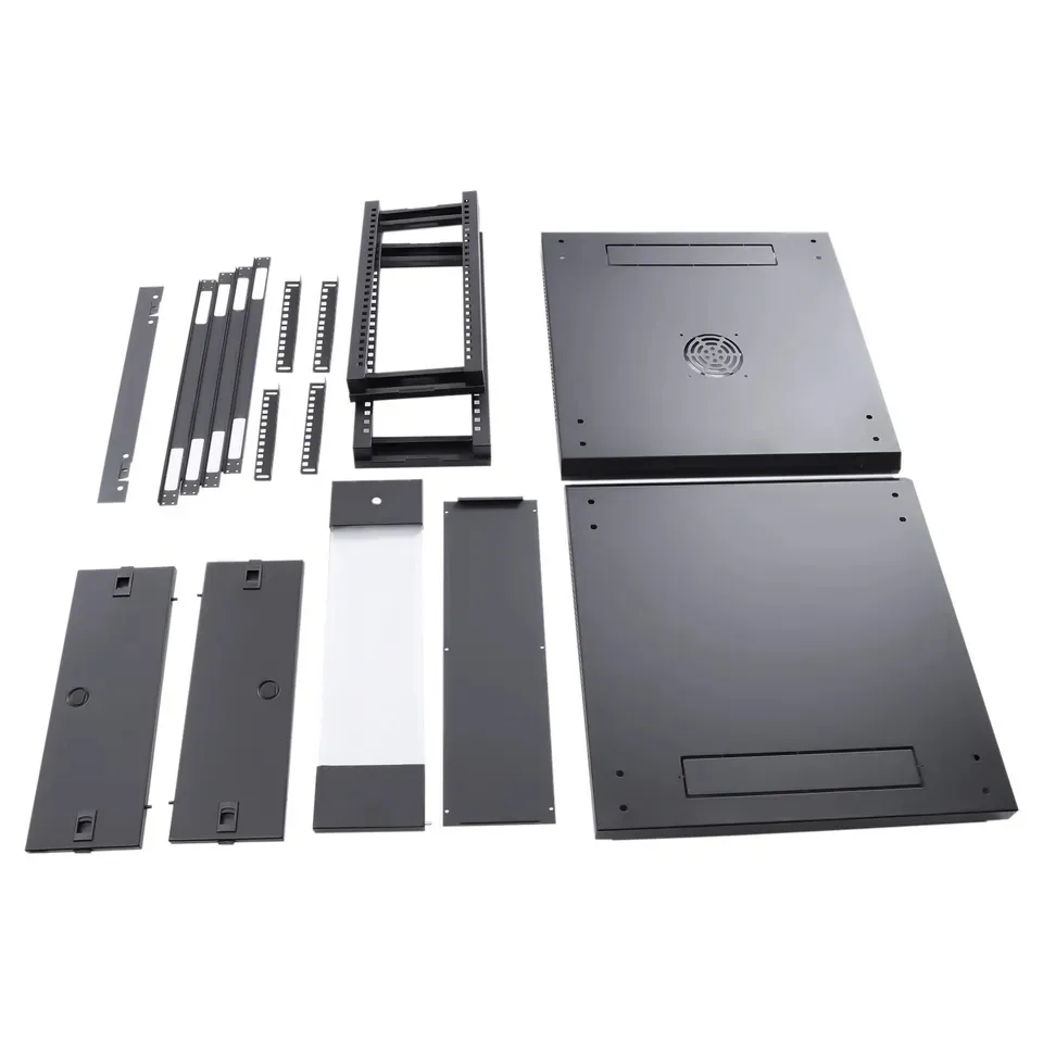 24" Port de routage de câbles pour armoire 4U Armoire serveur murale réseau pictures & photos