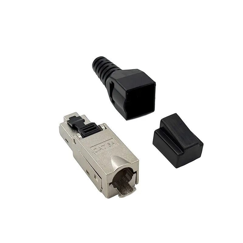 FTP CAT6A 10G Scudo RJ45 Modulo Keystone Accoppiatore Senza Strumenti pictures & photos