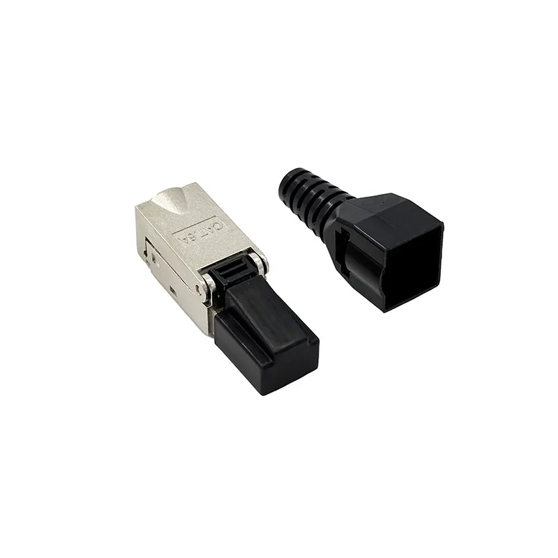 FTP CAT6A 10G Scudo RJ45 Modulo Keystone Accoppiatore Senza Strumenti pictures & photos