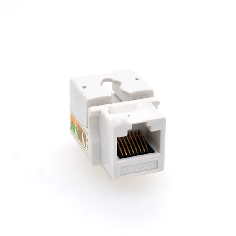 工場の低価格 CAT6 UTPネットワークモジュール RJ45 キーストーンジャック通信ネットワーキングモジュール pictures & photos