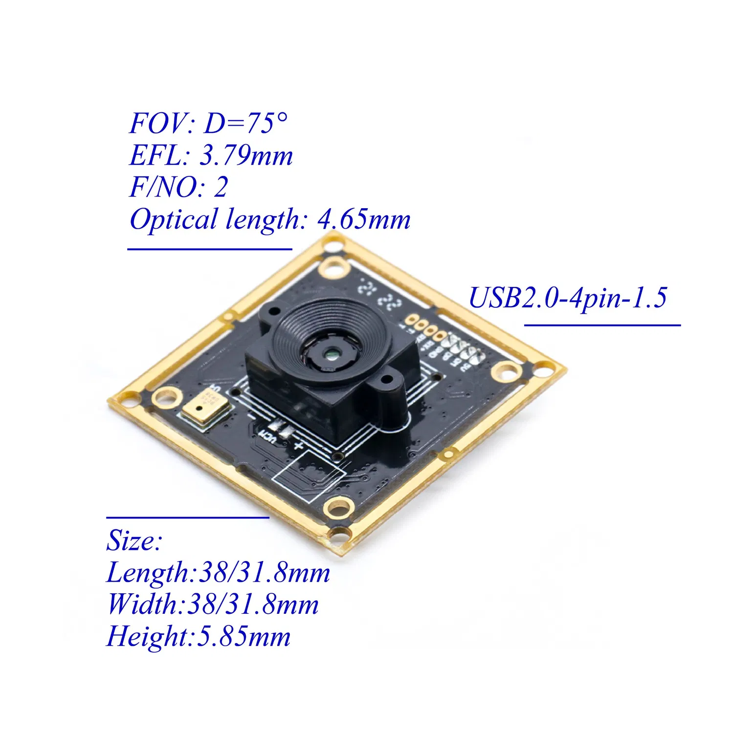 8 MP Sony Imx179 Sensor CMOS Módulo de Cámara USB Cámara Módulo Mini Autofocus pictures & photos