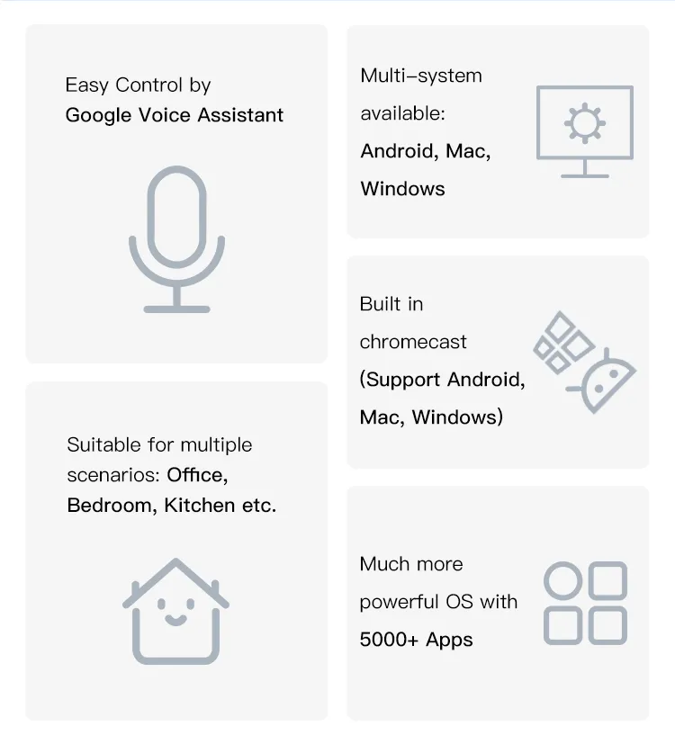 27 Màn hình máy tính thông minh Android inch với điều khiển từ xa đầy đủ chức năng pictures & photos