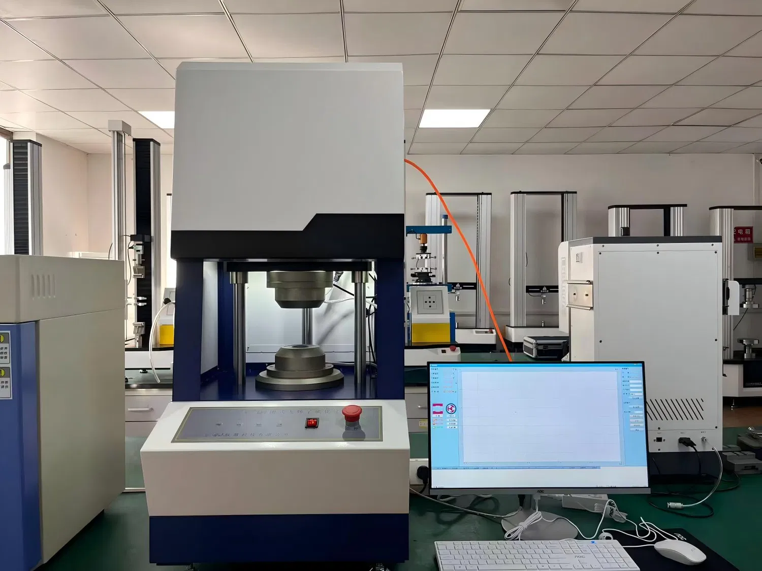 Reômetro Sem Rotor Computadorizado para Máquinas de Reologia de Materiais de Borracha pictures & photos